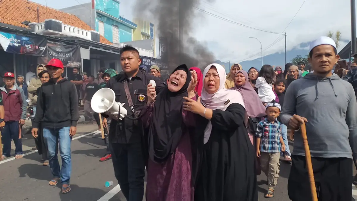 Eksekusi lahan di Awirarangan.