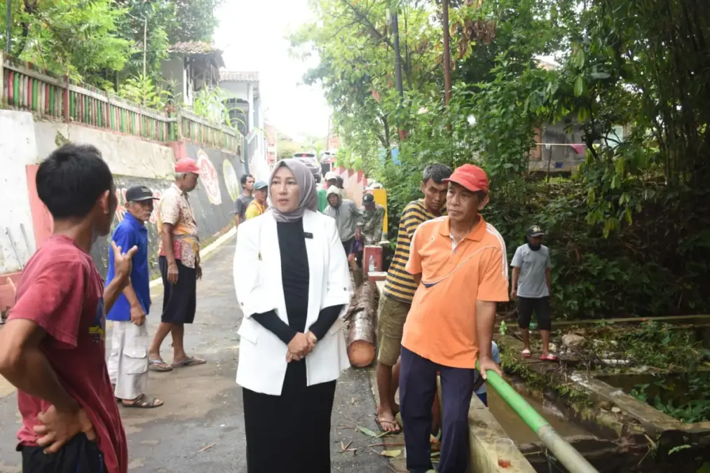 Wabup sidak sungai.
