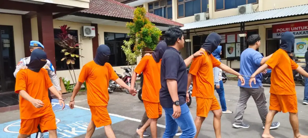 Tersangka kasus narkoba