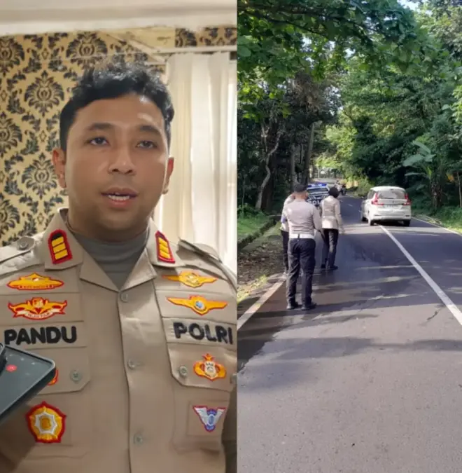 Pelaku tabrak lari ditangkap.
