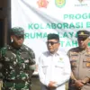 Dandim Kuningan bersama Ketua Baznas Kuningan pantau rumah tidak layak huni.