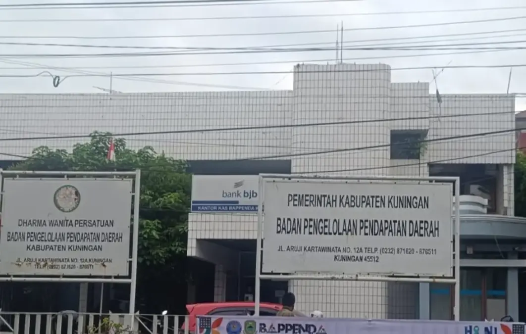 Relokasi kantor Bappenda Kuningan ke gedung eks Asda II Setda Kuningan. (Istimewa>