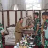 Dandim 0615 Kuningan Silaturahmi dengan Bupati Dian.
