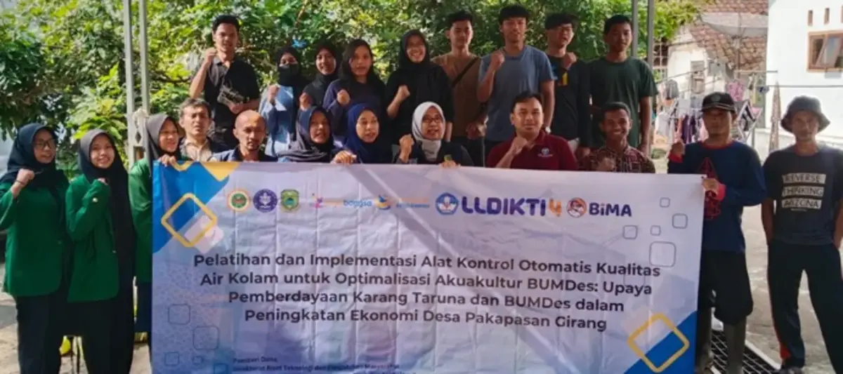 Tim Kosabangsa UNU Cirebon dan IPB Terapkan Teknologi Tepat Guna untuk Dongkrak Ekonomi Desa Pakapasan Girang Teknologi tepat guna untuk dongkrak ekonomi masyarakat.