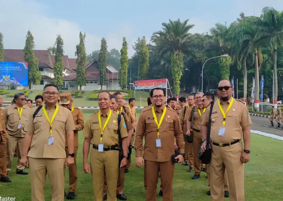 PJ Sekda Kuningan, Wahyu Hidayah ikuti rakor sekda se Indonesia.