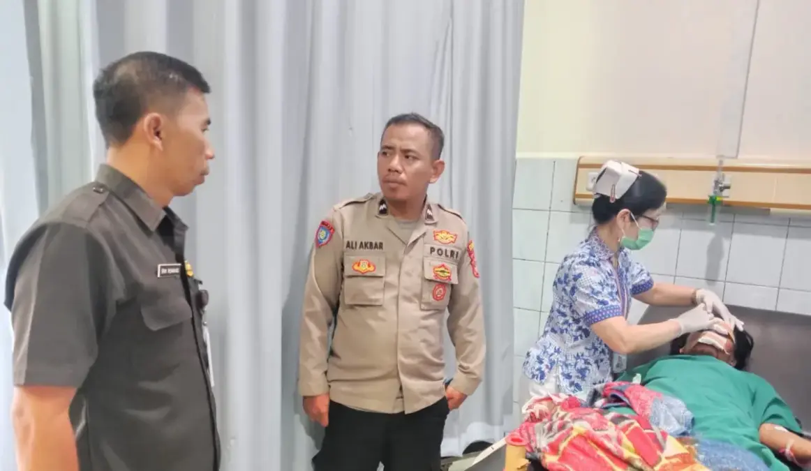 Didorong Rasa Cemburu, Pria di Kuningan Aniaya Mantan Istri, Ditangkap di Majalengka Korban penganiayaan oleh mantan suami sedang menjalani perawatan medis.