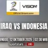 Link Live Streaming Indonesia vs Irak