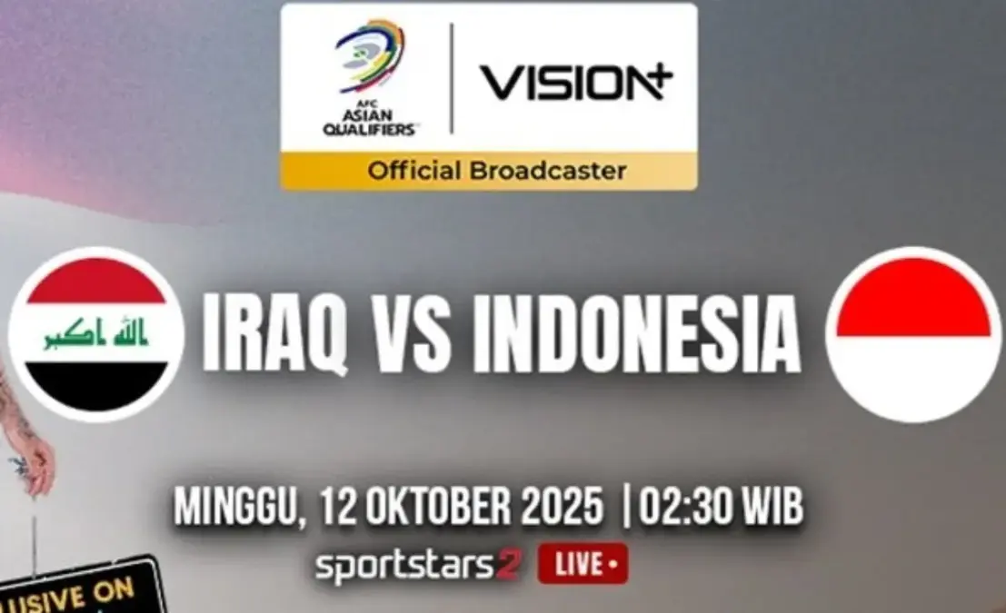 Link Live Streaming Indonesia vs Irak
