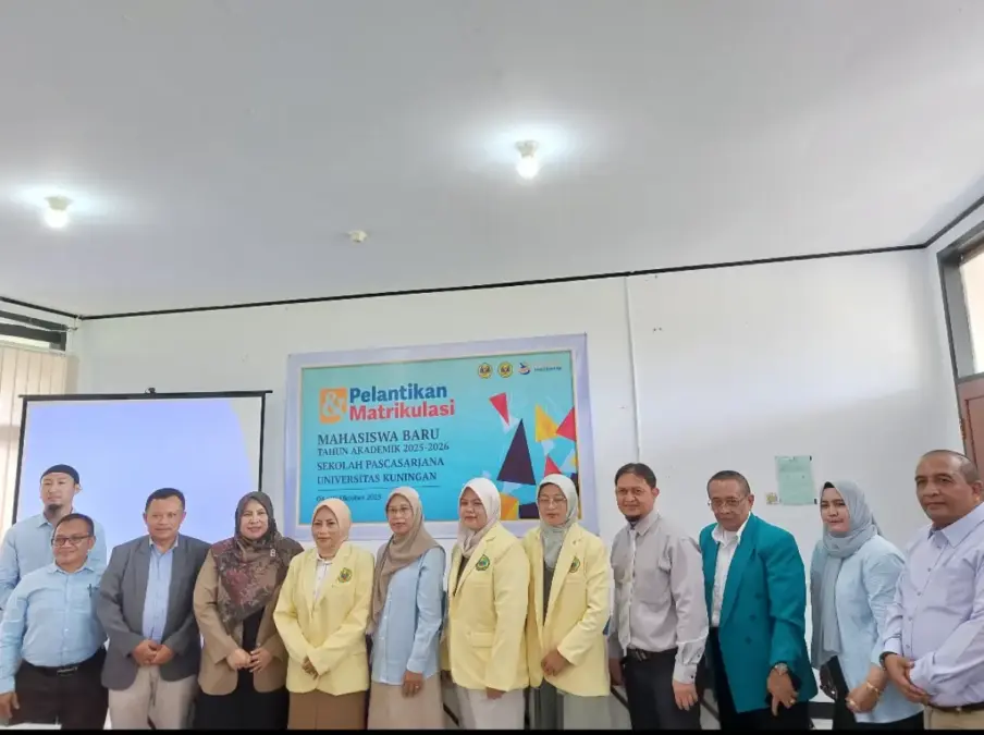 Mahasiswa baru pasca sarjana uniku.