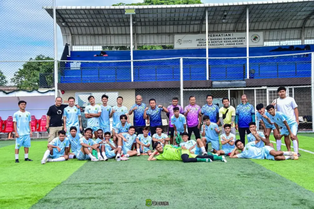 Jadi Tuan Rumah Liga 4 Seri 1, Pesik Kuningan Ogah Dibuat Malu Tim Tamu Skuad Pesik Kuningan di Liga 4 Seri 1