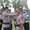 Kariernya Melesat, Ipda Lukman Hakim Dipercaya Jadi Kapolsek Pancalang Sertijab dua kapolsek