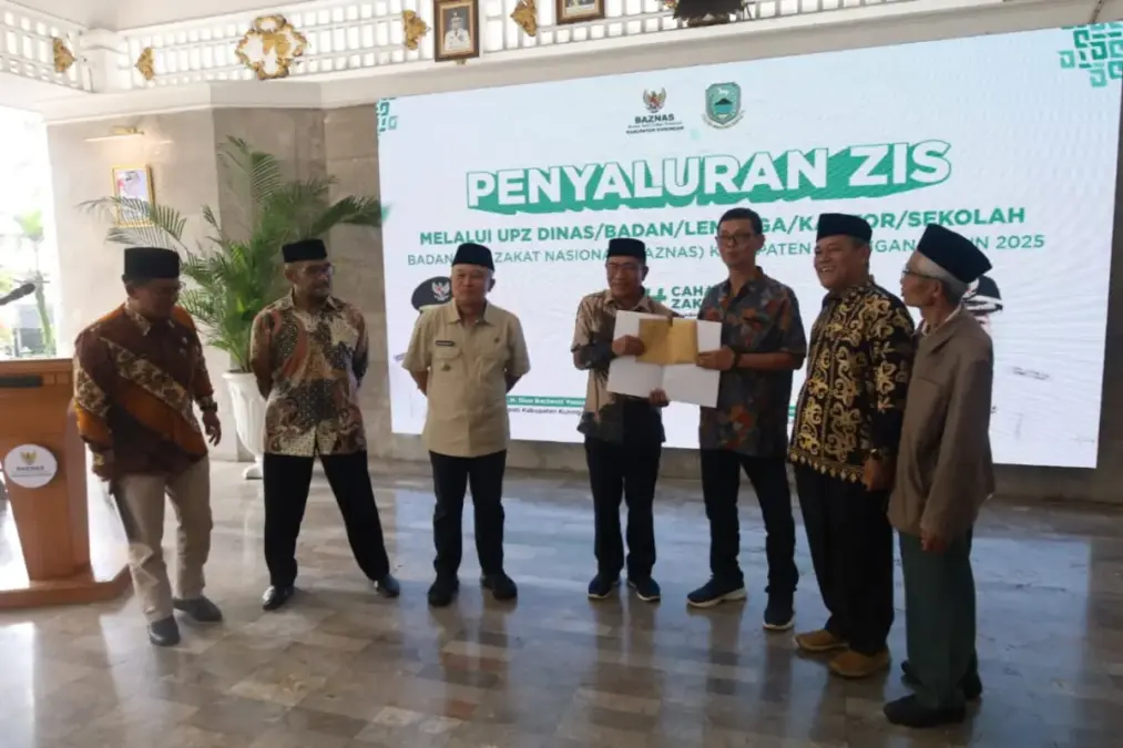 BAZNAS Kuningan Salurkan Rp5,7 Miliar untuk 5.267 Mustahik Zakat infaq dan sodakoh