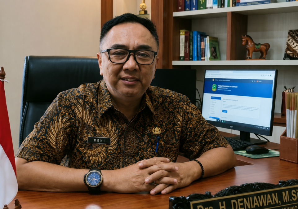 Bantuan stimulan untuk RT dan RW di Kabupaten Kuningan.